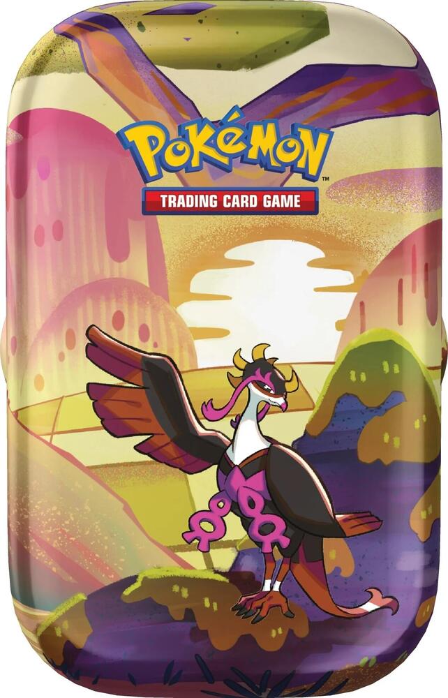 Shrouded Fable Mini Tin (Fezandipiti) sealed Pokémon TCG product