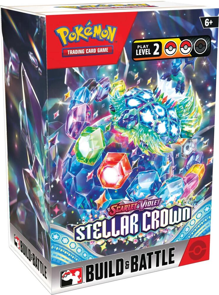 Stellar Crown Build & Battle Box sealed Pokémon TCG product