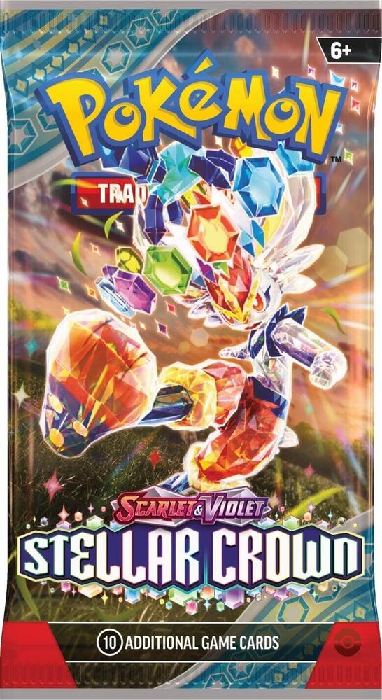 Stellar Crown Booster Pack sealed Pokémon TCG product