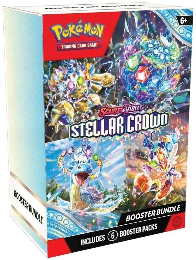 Stellar Crown Booster Bundle sealed Pokémon TCG product