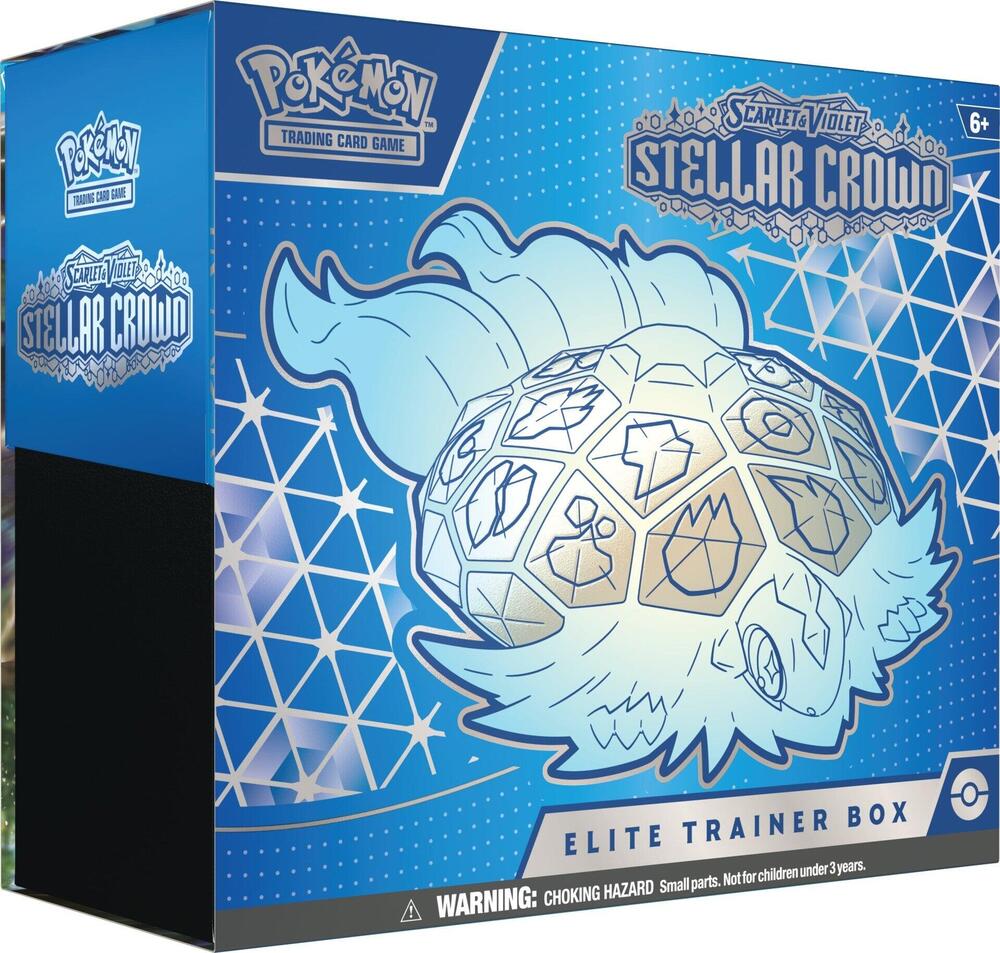Stellar Crown Elite Trainer Box sealed Pokémon TCG product