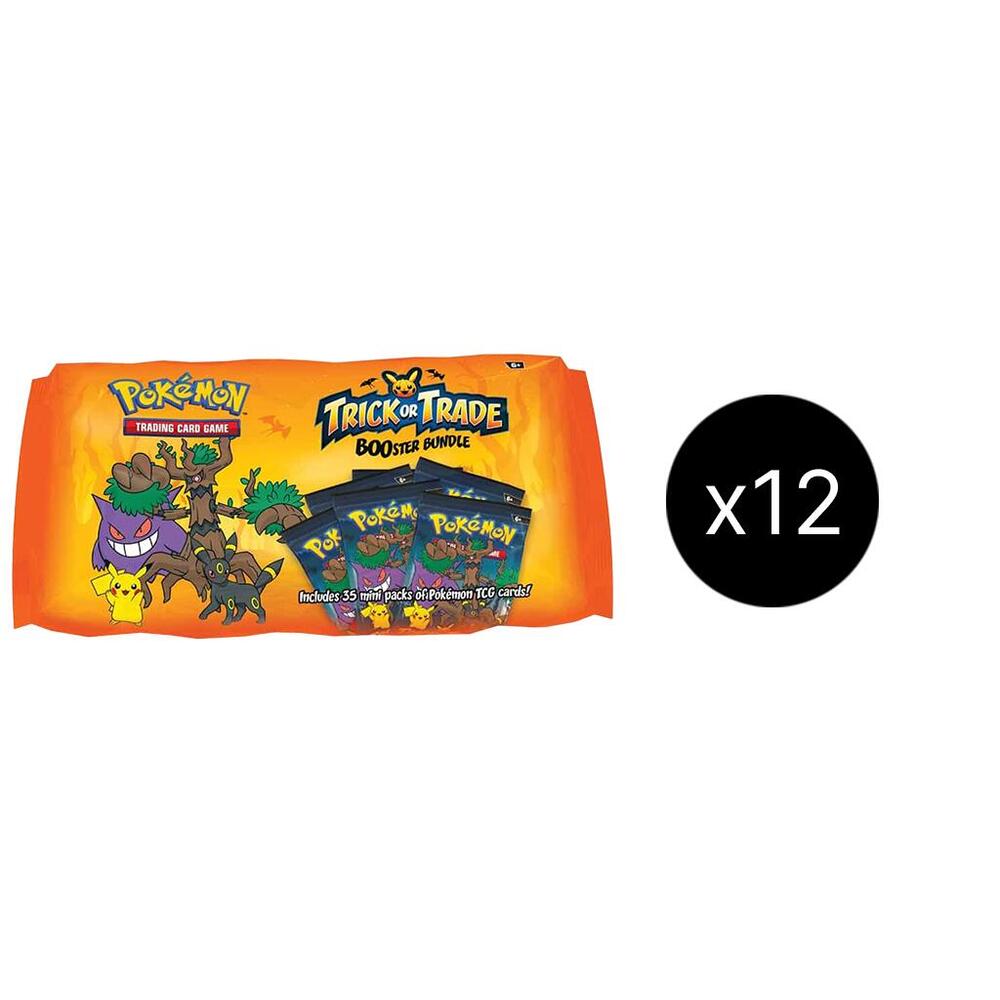 Trick or Trade BOOster Bundle 2024 Case sealed Pokémon TCG product