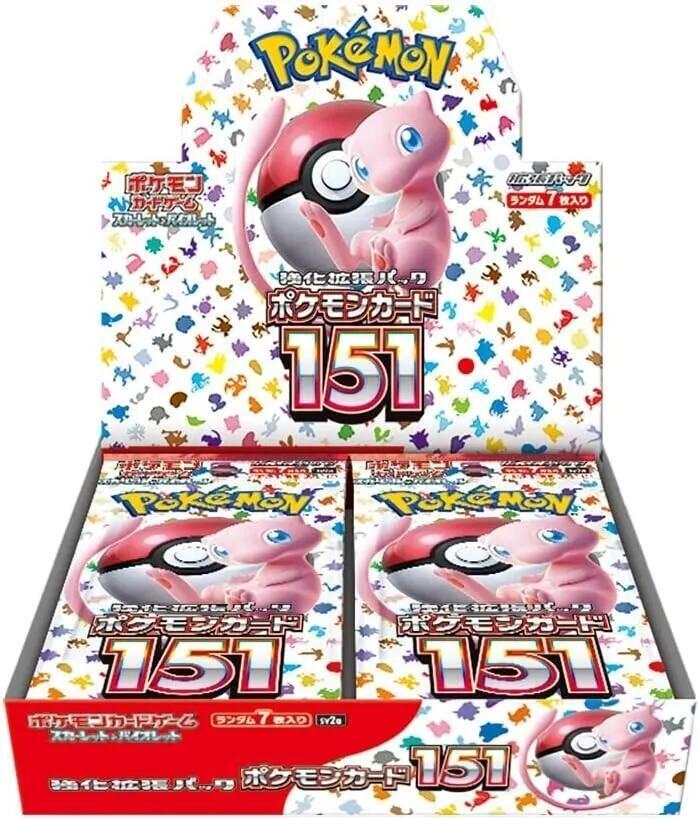 Pokemon Card 151 Booster Box sealed Pokémon TCG product