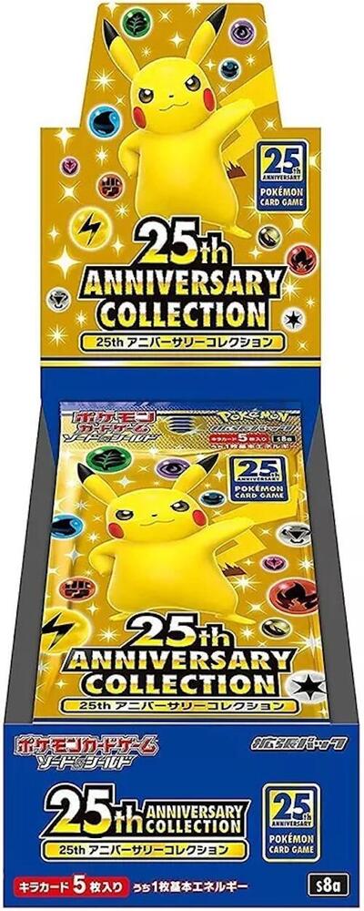 25th Anniversary Collection Booster Box sealed Pokémon TCG product