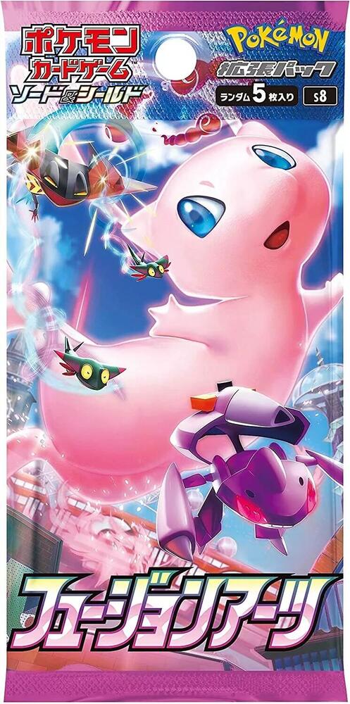 Fusion Arts Booster Pack sealed Pokémon TCG product