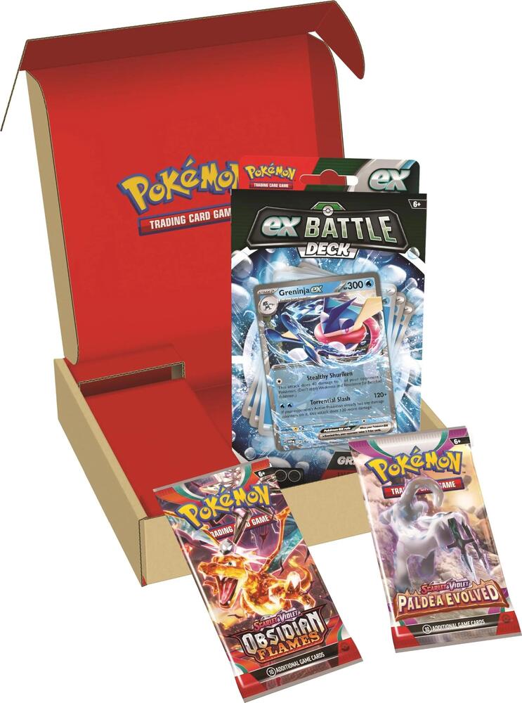Greninja ex Battle Deck & 2 Booster Bundle sealed Pokémon TCG product