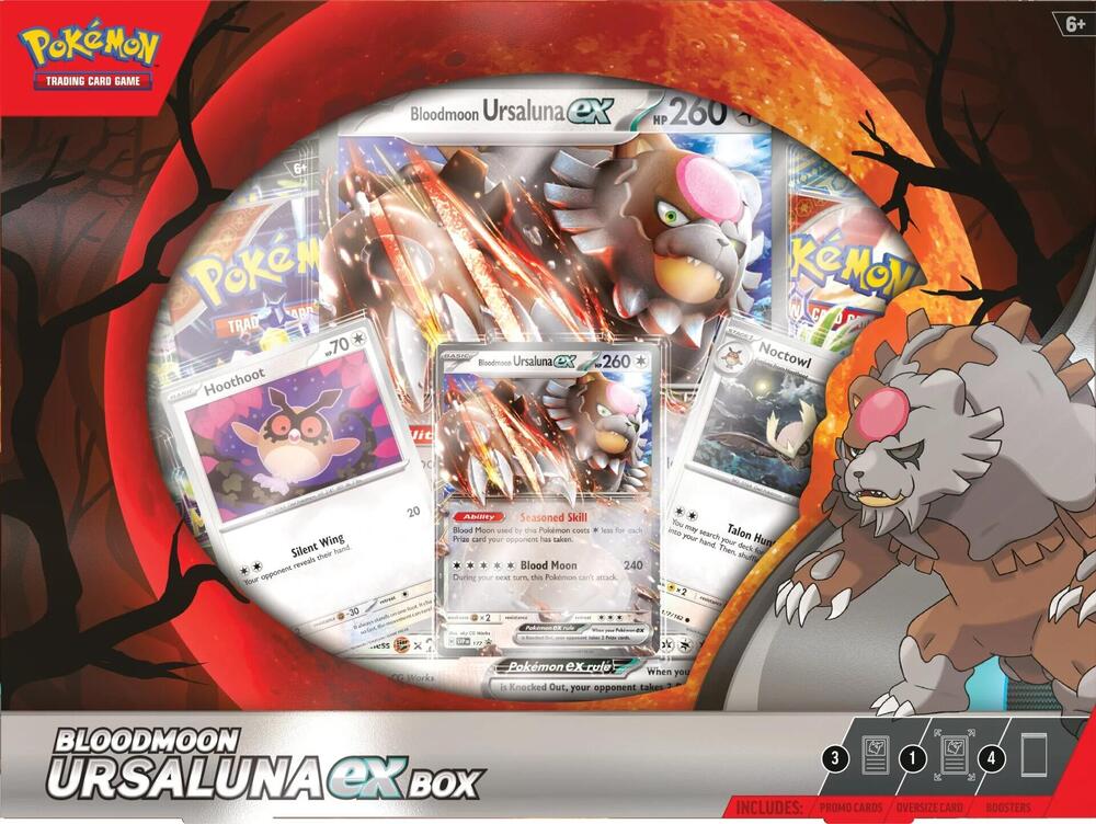 Bloodmoon Ursaluna ex Box sealed Pokémon TCG product