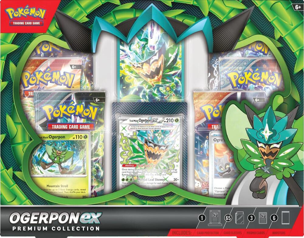 Ogerpon ex Premium Collection sealed Pokémon TCG product