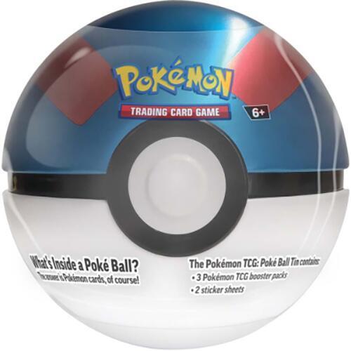 Pokemon - Poke Ball Tin - Great Ball (Q4 2024) sealed Pokémon TCG product