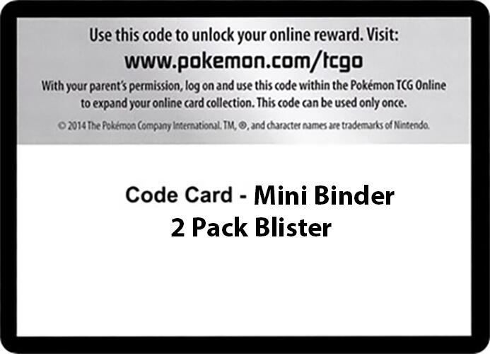 Code Card - Mini Binder 2 Pack Blister sealed Pokémon TCG product
