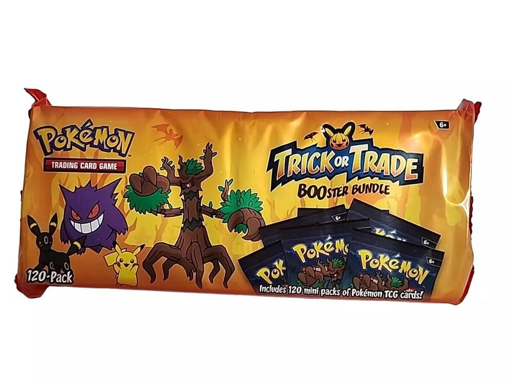 Trick or Trade BOOster Bundle 2024 (120 ct) sealed Pokémon TCG product