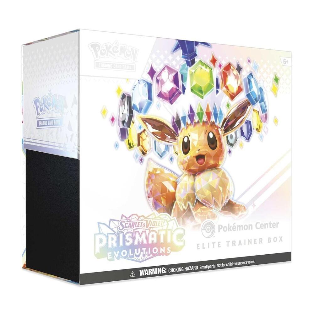 Prismatic Evolutions Pokemon Center Elite Trainer Box (Exclusive) sealed Pokémon TCG product