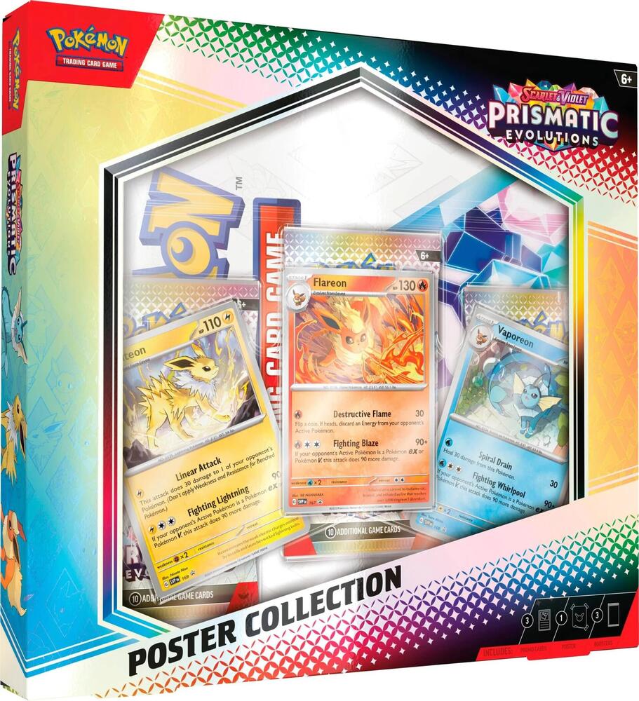 Prismatic Evolutions Poster Collection sealed Pokémon TCG product