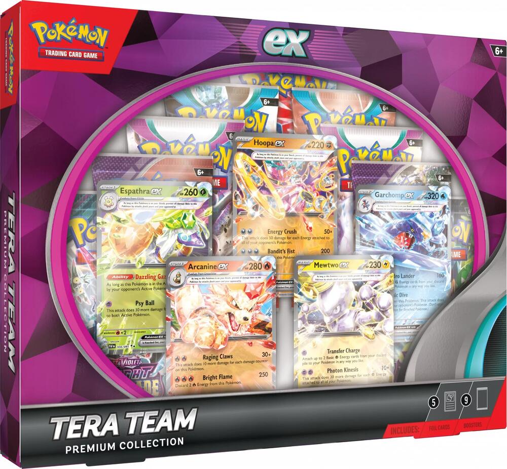 Tera Team Premium Collection sealed Pokémon TCG product