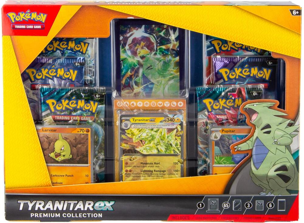Tyranitar Ex Box sealed Pokémon TCG product