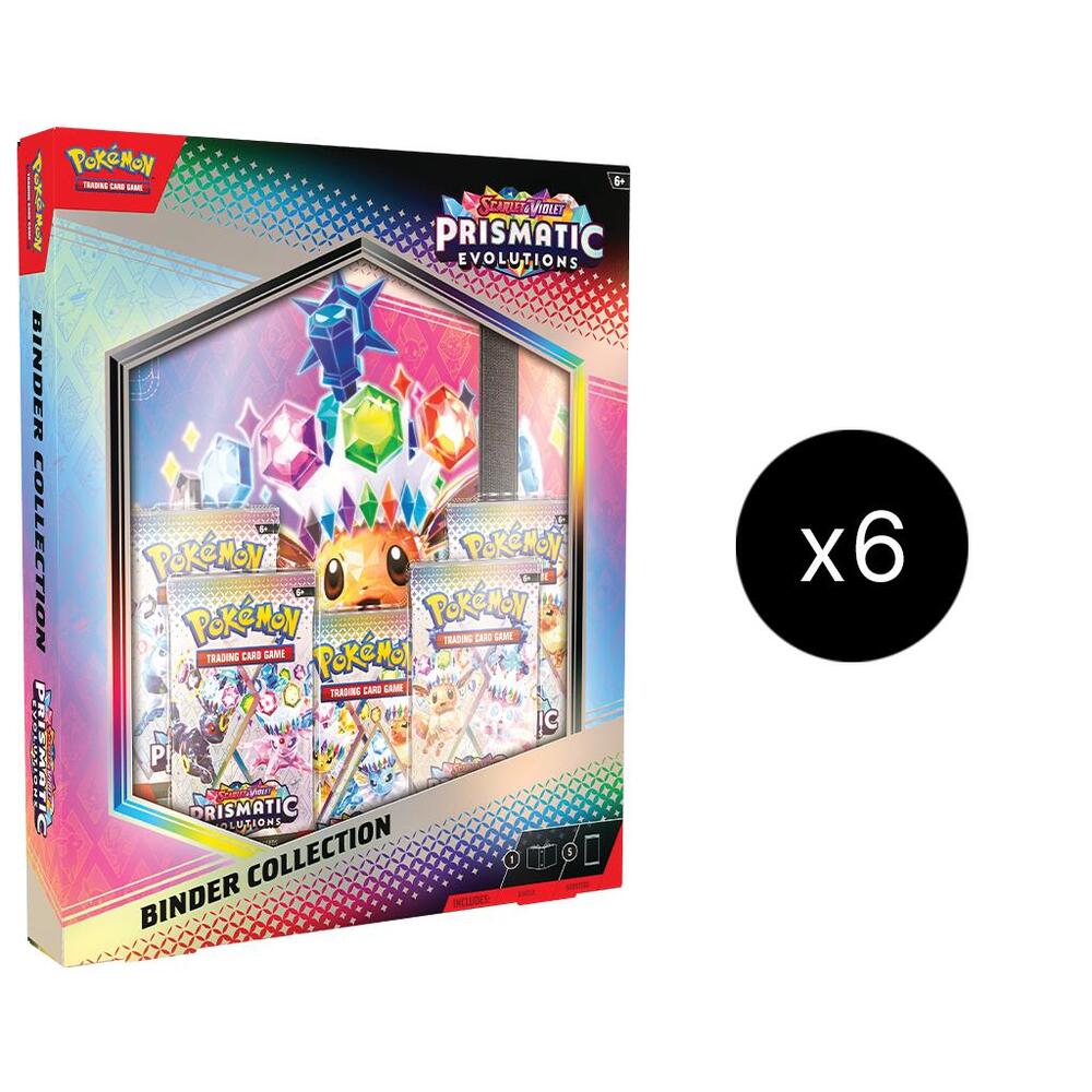 Prismatic Evolutions Binder Collection Case sealed Pokémon TCG product