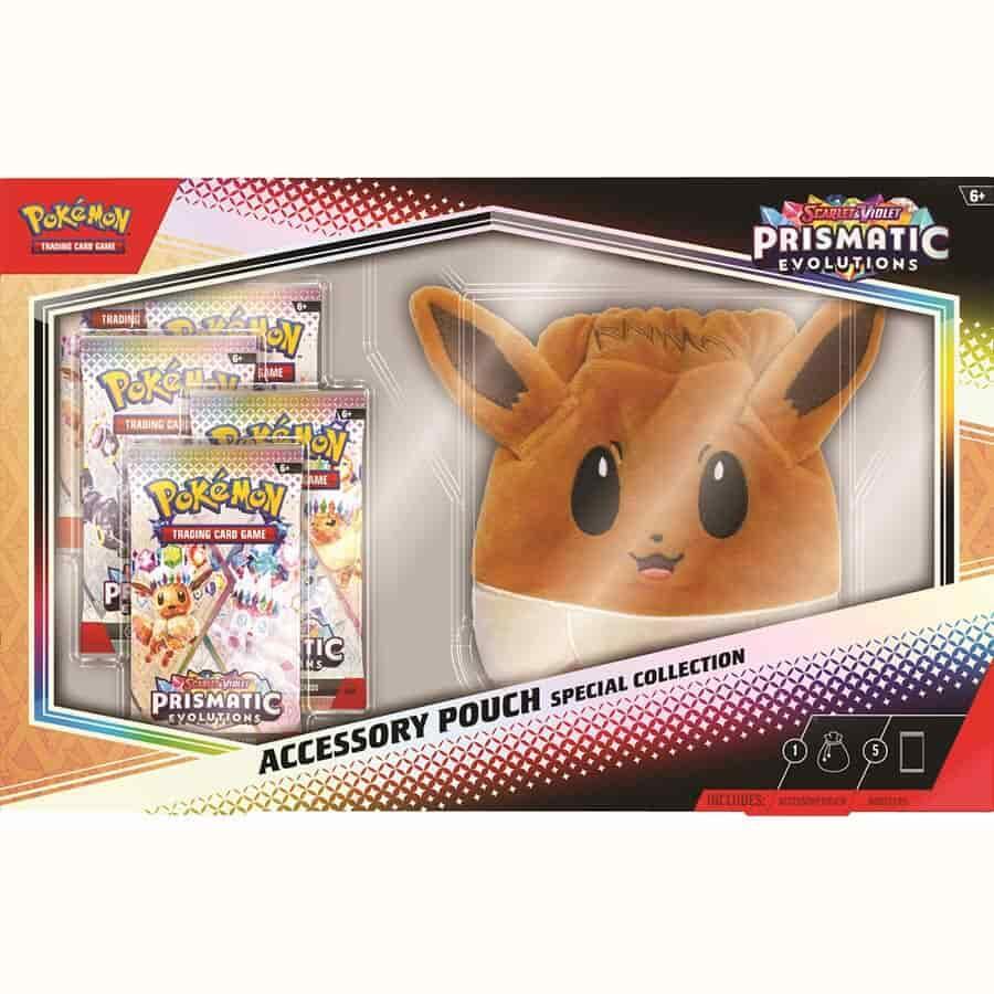 Prismatic Evolutions Accessory Pouch Special Collection sealed Pokémon TCG product