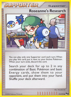 Roseanne's Research sealed Pokémon TCG product