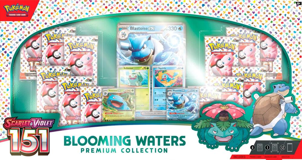 Blooming Waters Premium Collection sealed Pokémon TCG product