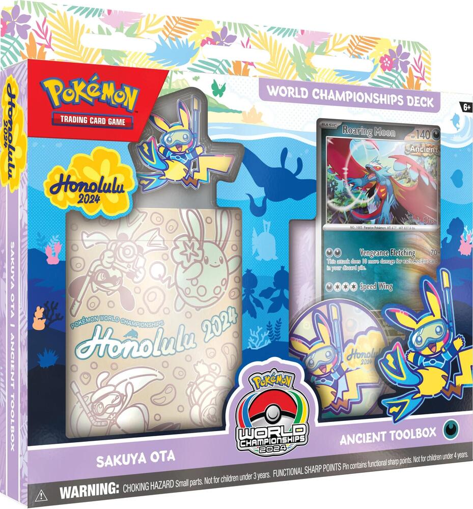 2024 World Championship Deck: Sakuya Ota (Ancient Toolbox) sealed Pokémon TCG product