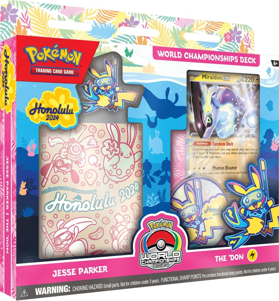 2024 World Championship Deck: Jesse Parker (The 'Don) sealed Pokémon TCG product