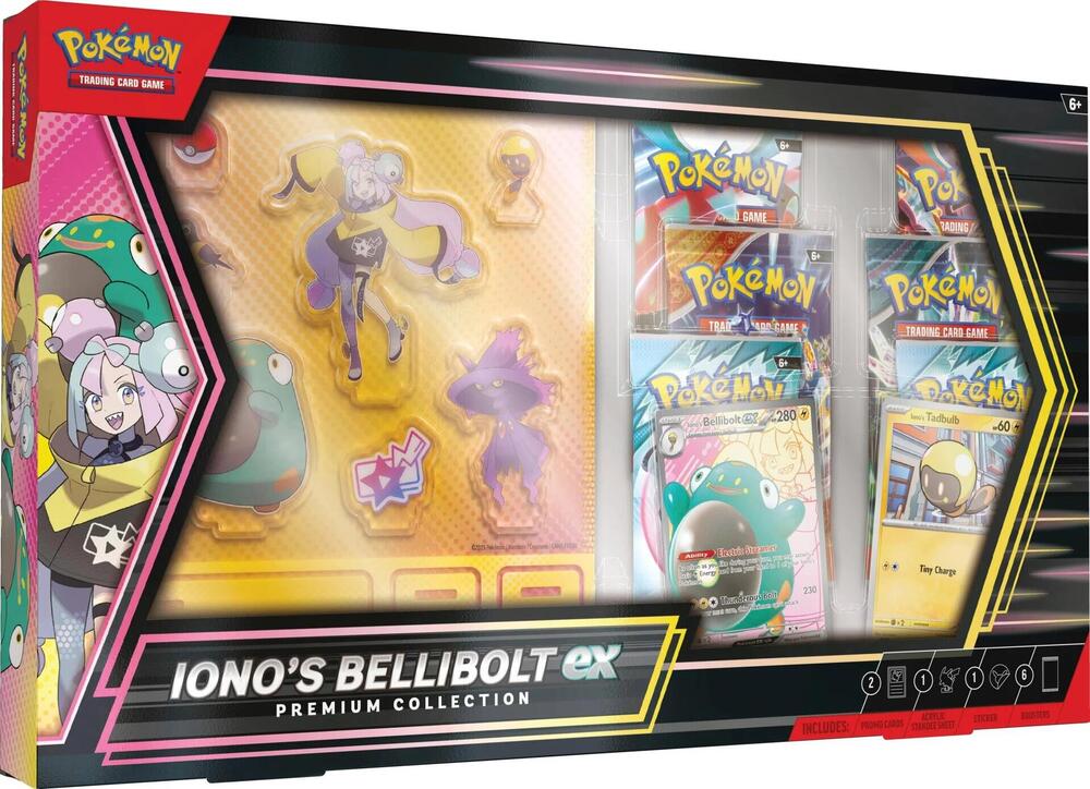 Iono’s Bellibolt ex Premium Collection sealed Pokémon TCG product