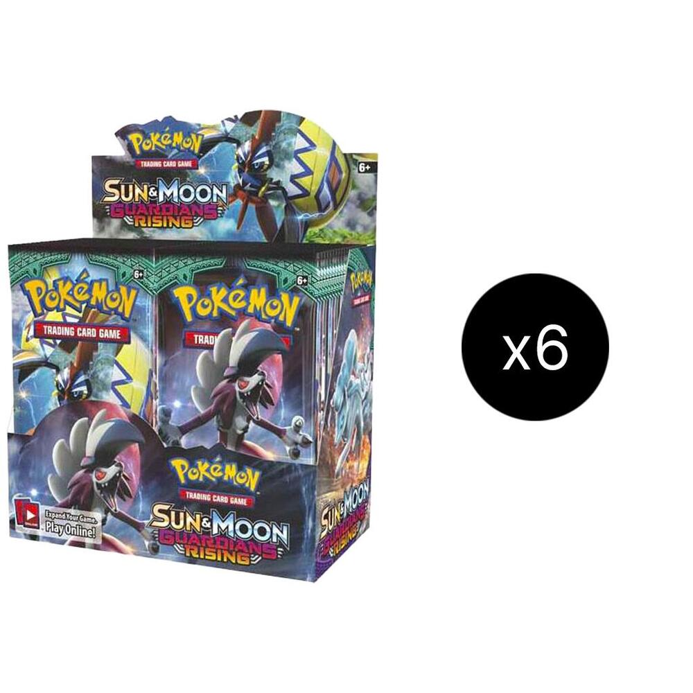 Guardians Rising Booster Box Case sealed Pokémon TCG product