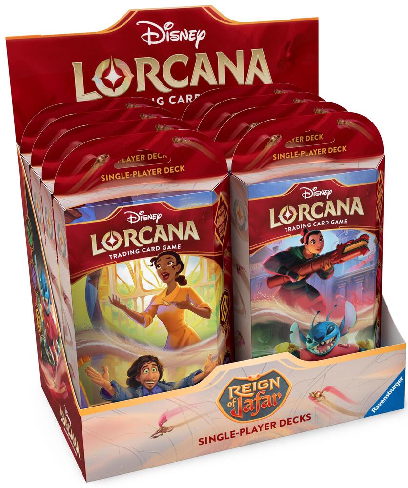 Disney Lorcana: Reign of Jafar Starter Deck Display