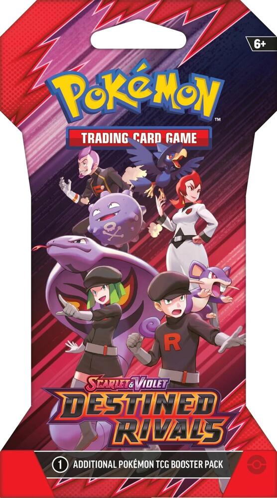 Destined Rivals Sleeved Booster Pack sealed Pokémon TCG product