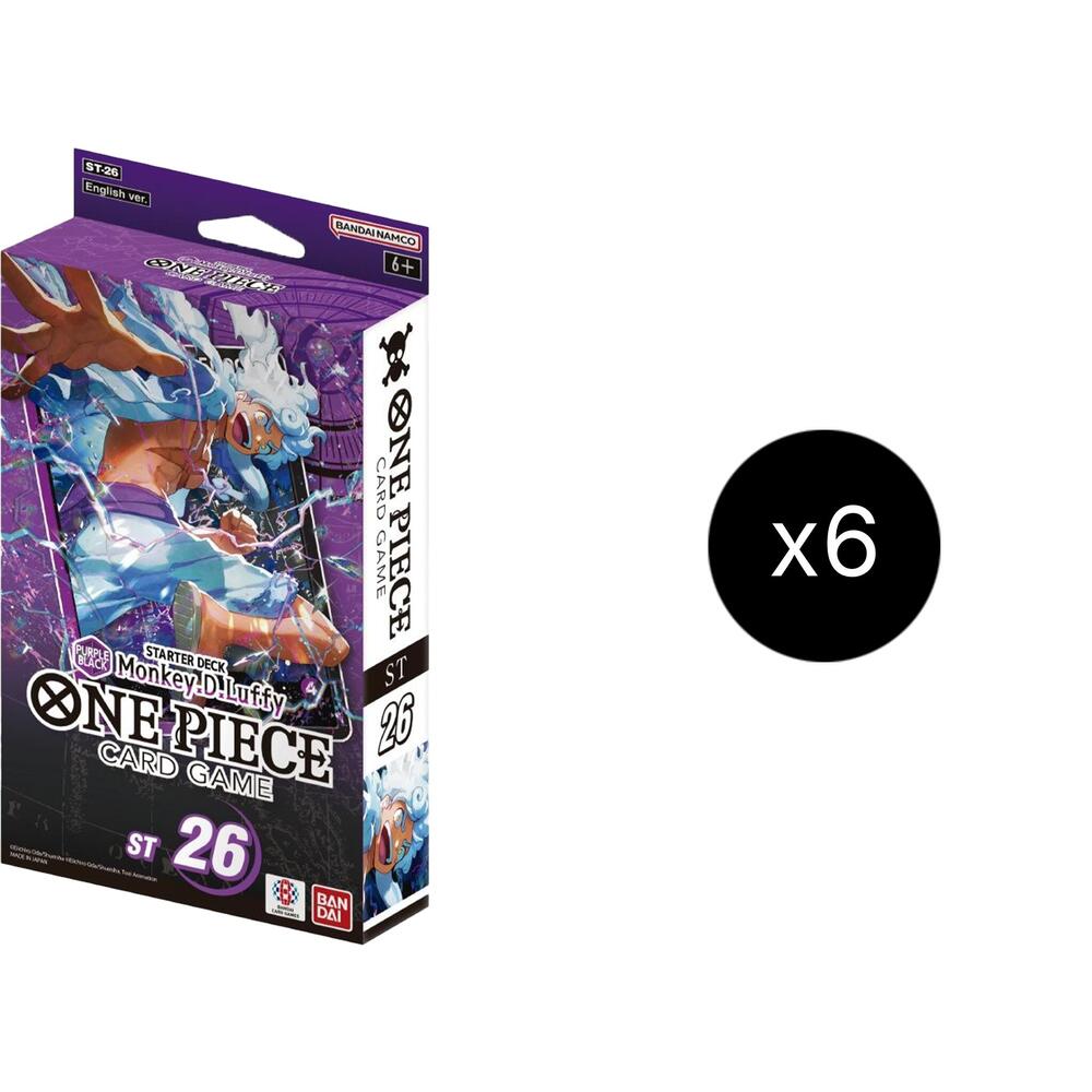 Starter Deck 26: PURPLE/BLACK Monkey.D.Luffy