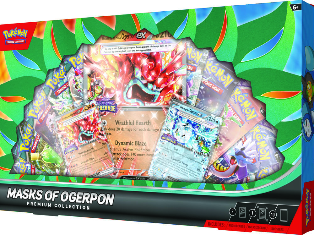 Masks of Ogerpon Premium Collection sealed Pokémon TCG product