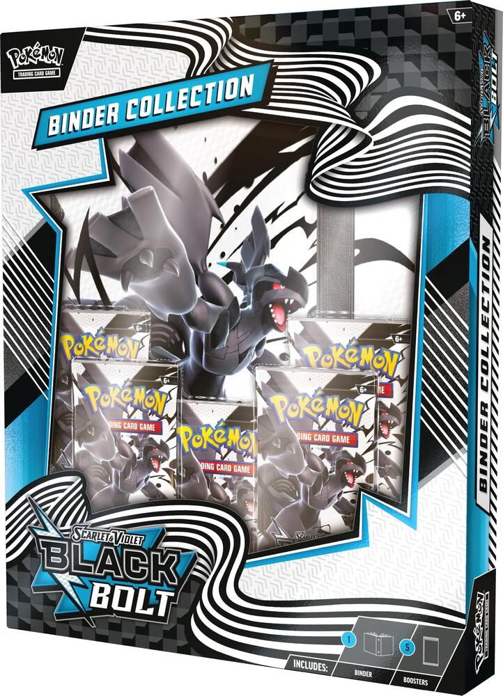 Black Bolt Binder Collection sealed Pokémon TCG product