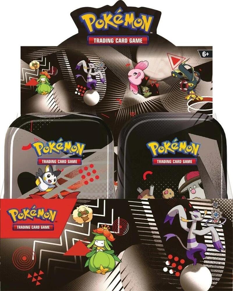 Unova Mini Tin Display sealed Pokémon TCG product