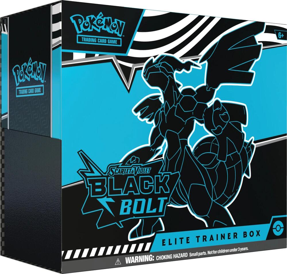 Black Bolt Elite Trainer Box sealed Pokémon TCG product