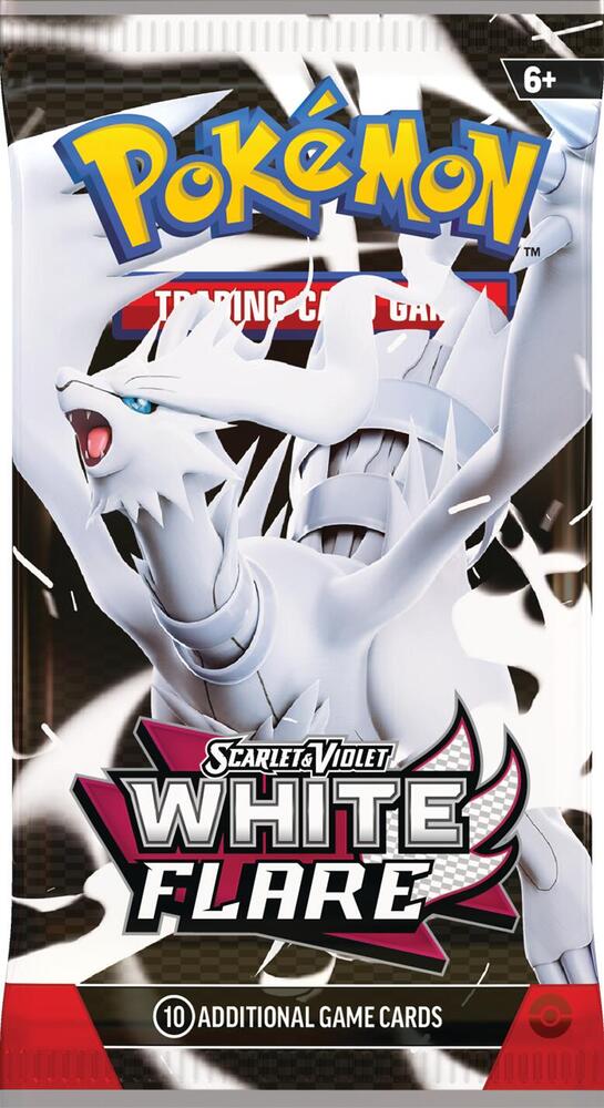 White Flare Booster Pack sealed Pokémon TCG product