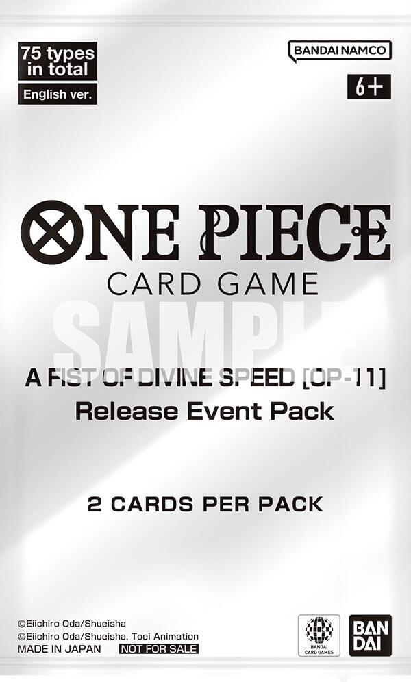 A Fist of Divine Speed Release Event Cards
