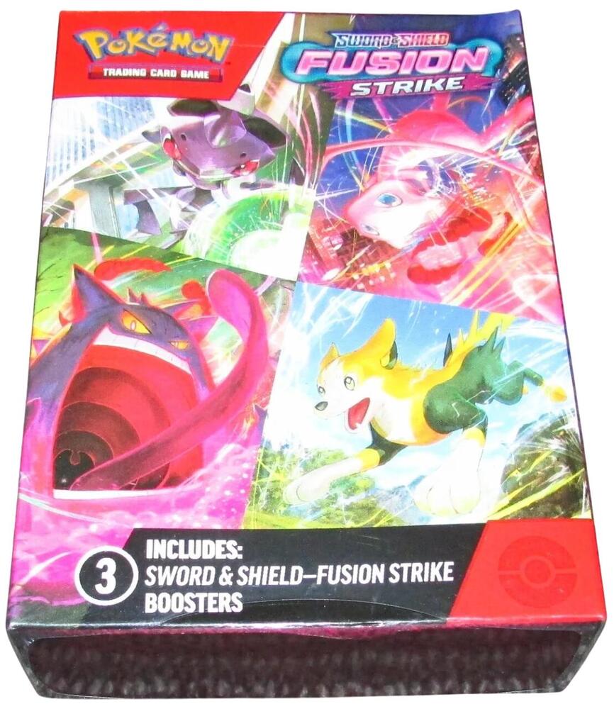 Fusion Strike 3 Pack Hanger Box sealed Pokémon TCG product