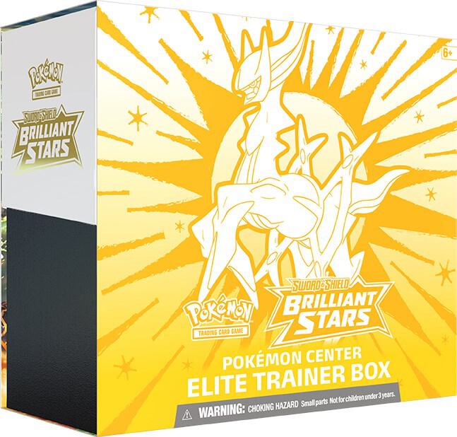 Brilliant Stars Pokemon Center Elite Trainer Box (Exclusive) Case