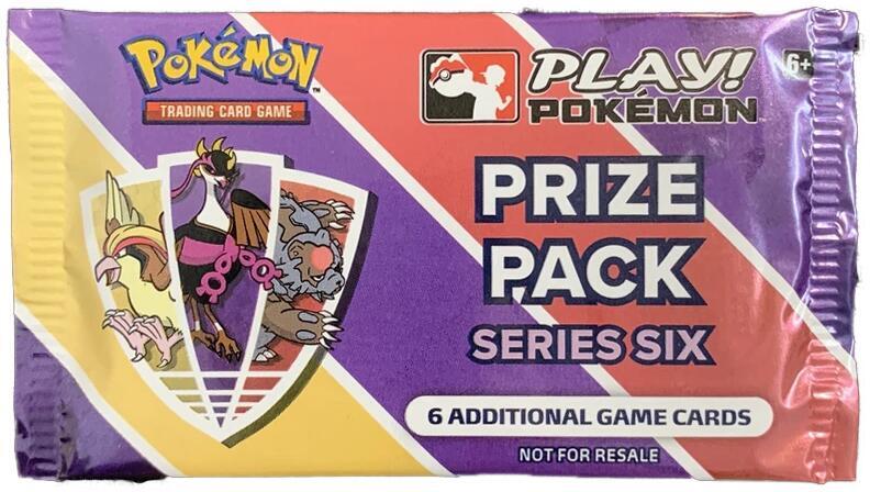Play! Pokemon Prize Pack Series Six sealed Pokémon TCG product