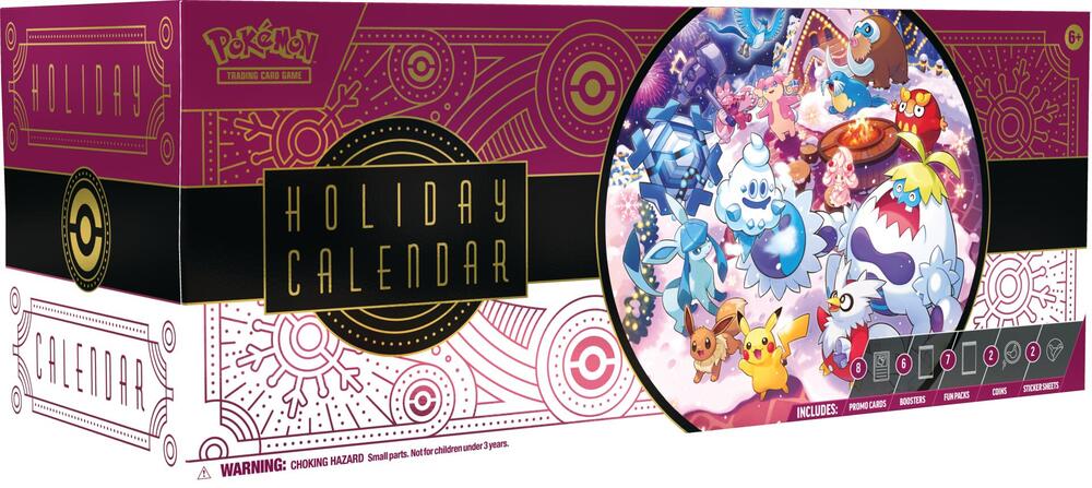 Holiday Calendar 2025 Case sealed Pokémon TCG product