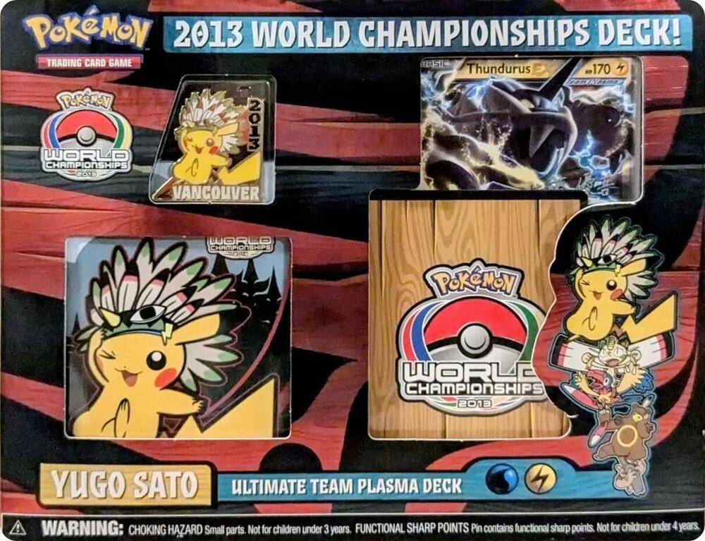 2013 World Championship Deck: Yugo Sato (Ultimate Team Plasma Deck)) sealed Pokémon TCG product