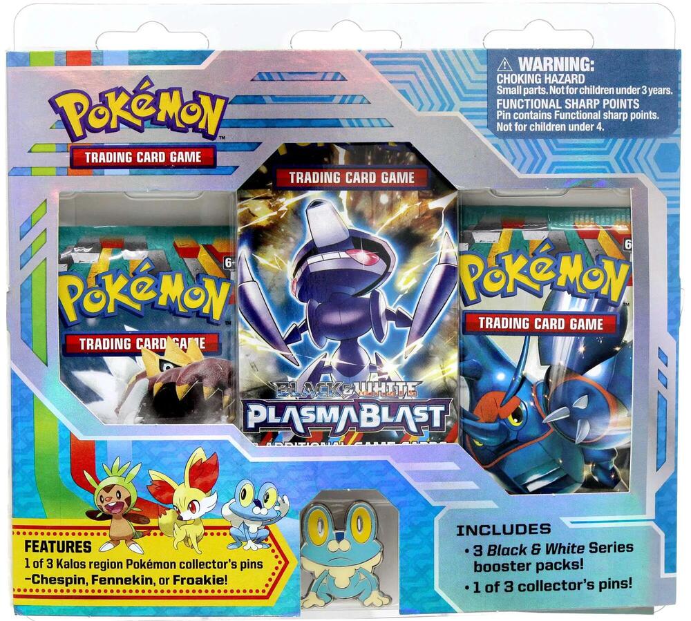 Collector's Pin Three Pack Blisters (Froakie) sealed Pokémon TCG product
