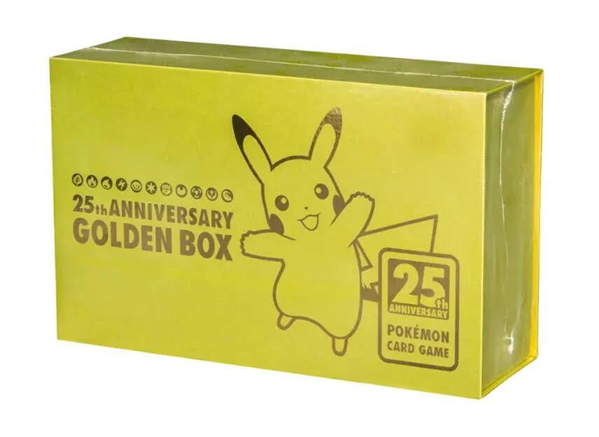 25th Anniversary Golden Box sealed Pokémon TCG product