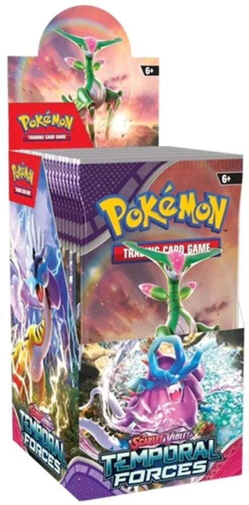 Temporal Forces Half Booster Box sealed Pokémon TCG product