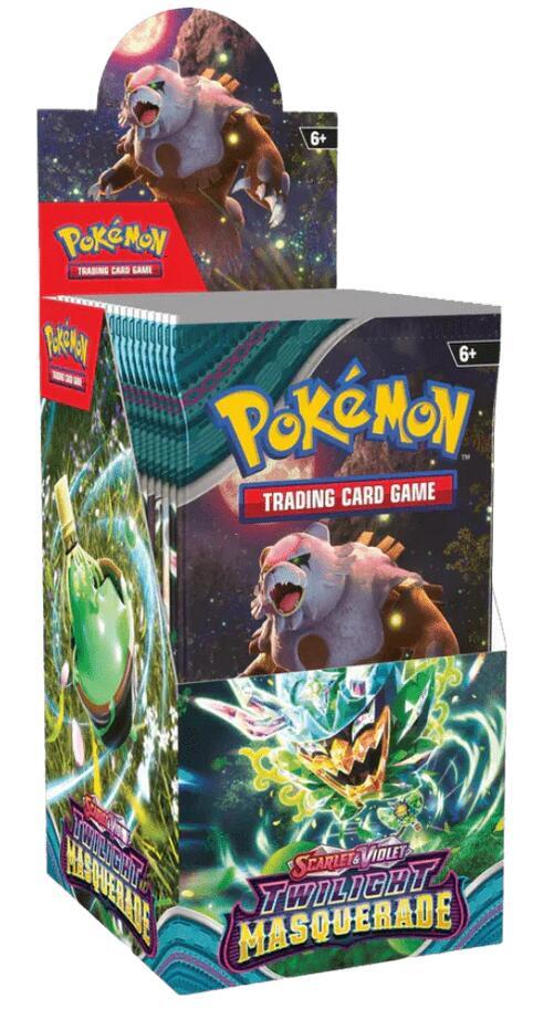 Twilight Masqueade Half Booster Box sealed Pokémon TCG product