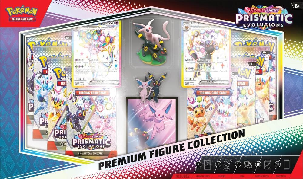 Prismatic Evolutions Premium Figure Collection sealed Pokémon TCG product
