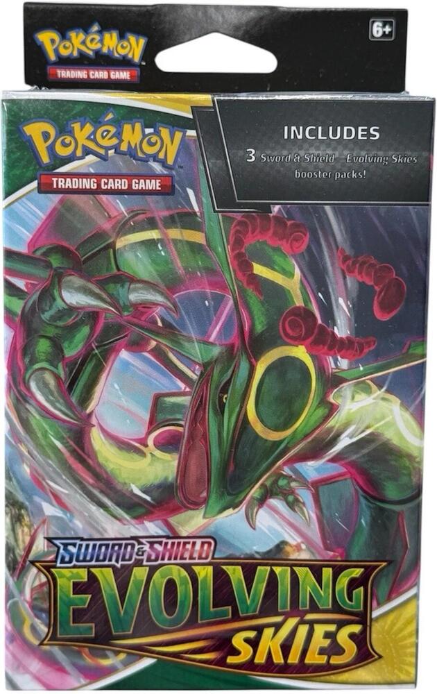 Evolving Skies 3 Pack Hanger Box sealed Pokémon TCG product