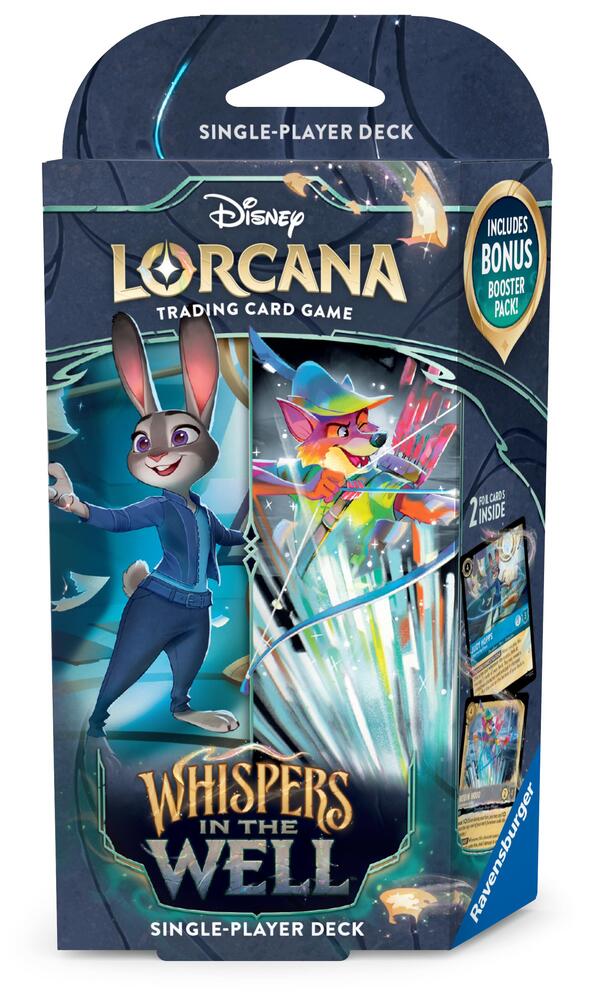 Disney Lorcana: Whispers in the Well Starter Deck (Sapphire & Steel)