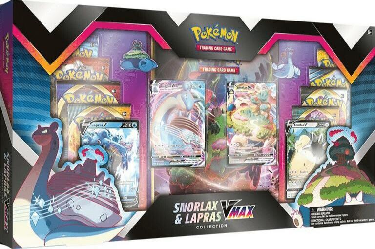 Snorlax & Lapras VMAX Collection sealed Pokémon TCG product
