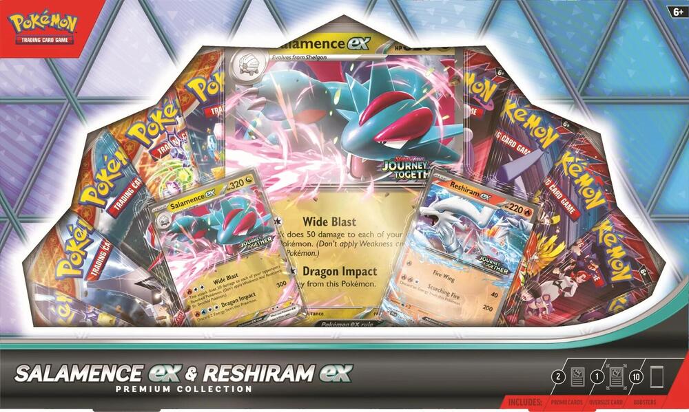 Salamence ex & Reshiram ex Premium Collection sealed Pokémon TCG product
